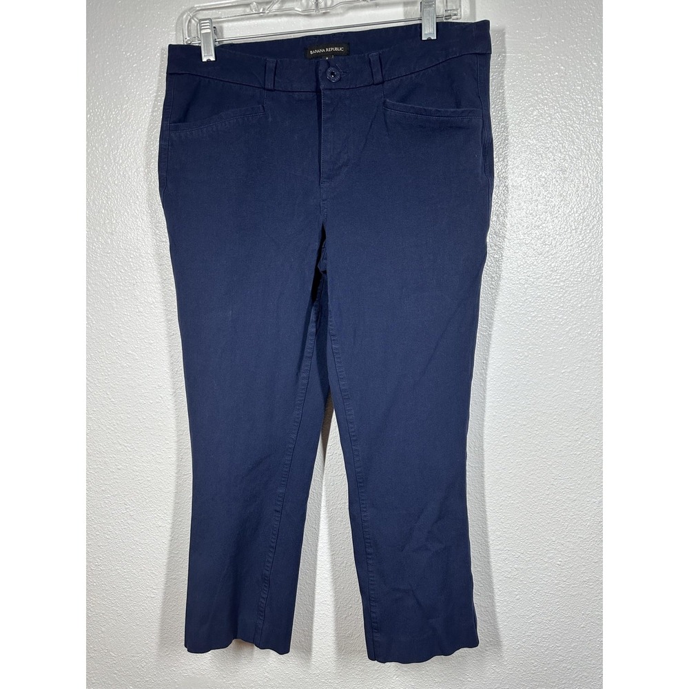 Banana Republic Pants Womens 8 Cropped‎ Stretch Blend Office Wear